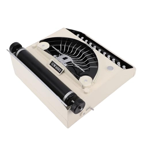 Retro-Schreibmaschinenmodell, Vintage-Schreibmaschinenmodell aus Eisen, Antike Schreibmaschinenfigur, Schreibtischdekoration für Zuhause, Büro, Studio, Café