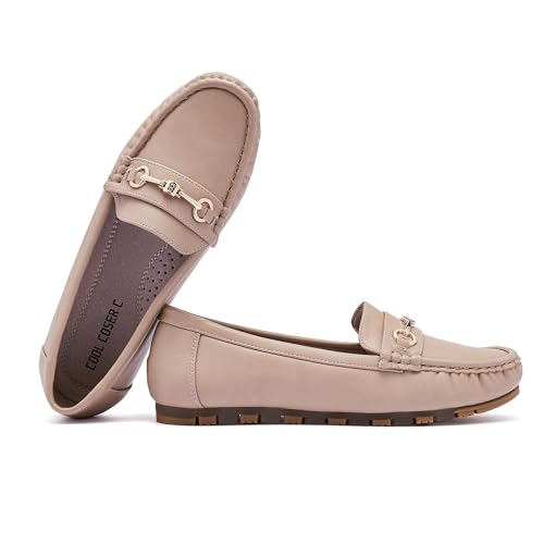 Image of Women's Loafers Casual Slip on Flat Shoes Womens Penny Loafers Moccasions Comfort Dressy Work Shoes
