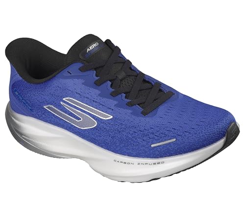 Skechers Homme Aero Spark Hands Free Slip-ins Basket, Bleu Marine, 41.5 EU