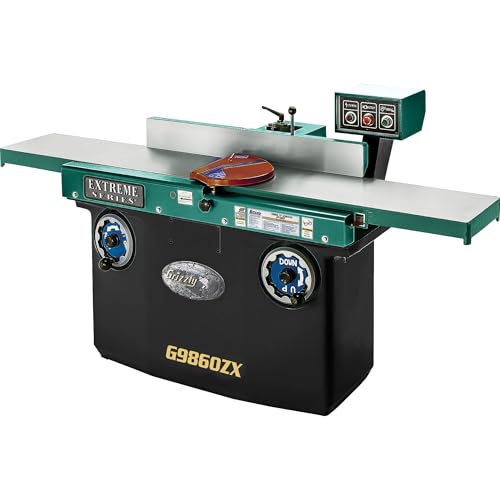 Grizzly Industrial G9860ZX - 12" x 80" Z Series Jointer w/Spiral Cutterhead