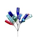 Hopfrog Market USA Classic Bottletree Bush Bottle Tree Southern Wine - MINI Classic Holds 16 Bottles. Heavy Duty Solid Steel and Made in USA.