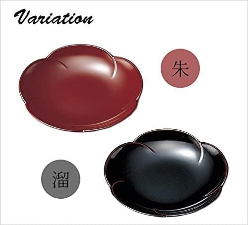 福梅銘々皿 溜 5枚組 1006503