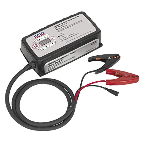 Image of Sealey Bscu25 Battery Support Unit And Charger 12V-25A 24V-12.5A