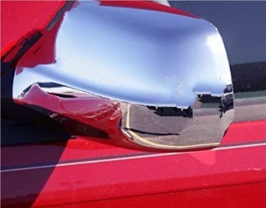 バックミラーカバー に適合する グランドチェロキー 2005-2010 クロームサイドミラーカバー