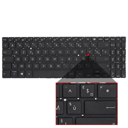 �č� ExpertBook B1 B1500 P1550 BW450 Pro15 PX555 PX555C �ƌ݊����̂���m�[�g�p�\�R���̃L�[�{�[�h(FR Original)