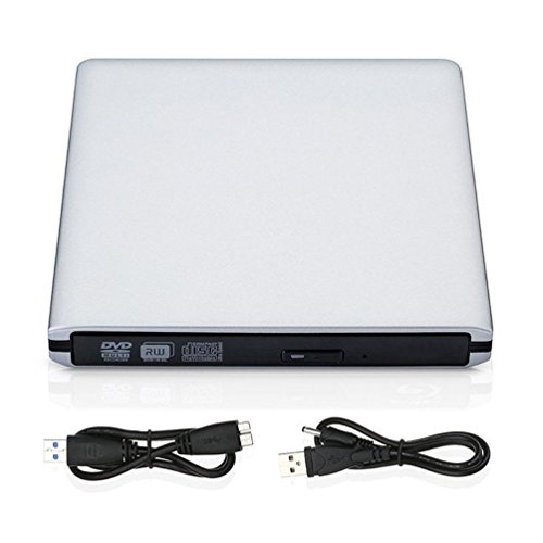 Ultra Slim External Usb 3.0 Cd/Dvd-Rw Writer Burner Player For Macbook Pro Air Imac Or Other Pc/Laptop #TOP2