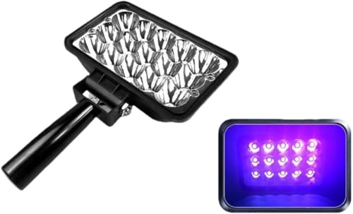 AimvoraUV 硬化用エポキシ樹脂セット 専用紫外線 LED ライト付き透明タイプ、紫外線照射で速やかに硬化し密着力と耐久強度を備え、模型製作・手芸 DIY・部品補修・隙間充填補強作業に活用する多目的施工素材 (具体的な製品寸法については寸法図をご参照ください。) (300W光効果、405nm、3Dプリント硬化、UV接着剤硬化)（Amazon）