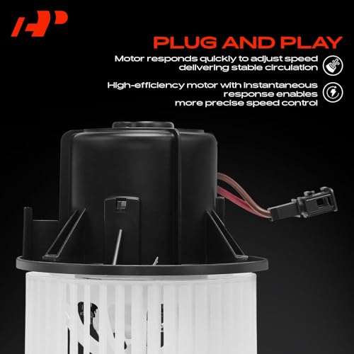 A-Premium Front HVAC Heater Blower Motor Compatible with XC60 S60 S80 V70, with Fan Cage by A-Premium - Used condition - Image 4