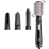 BaByliss Spazzola rotante ad aria calda, 4 accessori intercambiabili per asciugare, modell...