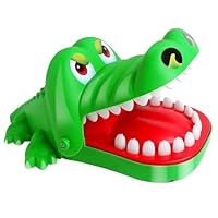 Krokodil Spiel Klein Croco Doc Spiel Spielzeug Krokodil Zähne,Action Geschicklichkeit für Familienspiel, Teste Dein Glück, für Kinder, Familienspiel, Partyspiel