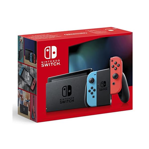 Nintendo Consola Switch - Color Azul Neón/Rojo Neón