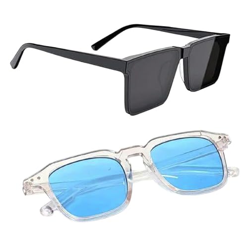 ELLIGATOR UV Protected Wayfarer Sunglasses for Men & Women | Full-Rim Cover Eyewear for Driving, Cycling, Sports | Lightweight Flexible Optical Frame for All-Day Comfort & Selfies Article Numb_205-06-picture-11