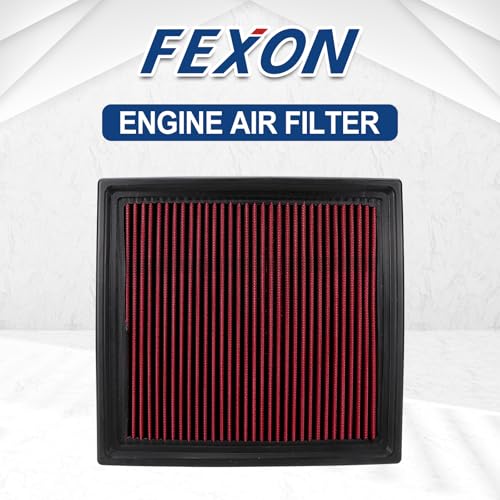 Premium Washable Engine Air Filter, 33-2385 Reusable Replacement for 2007-2024 FORD/LINCOLN: Expedition, F150, F250, F350, F450, F550, F560, Navigator, 33-2385 by FEXON - Used condition - Image 2