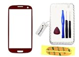 Pantalla Tactil Cristal rojo para SAMSUNG GALAXY S3 i9300 + tools