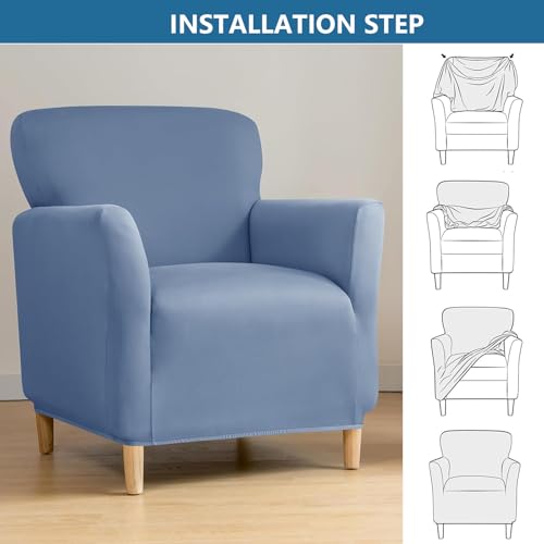 Funda impermeable sillón club elástica resistente para banquetes 7