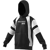 Ropa deportiva Adidas adidas J EQT Sudadera, Niñas, Negro (Negro/Blanco), 128 (7/8 años)