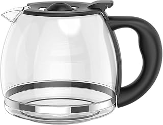 12 Cup Coffee Maker Carafe Pot Replacement, Compatible with Amazon Basics Coffee Maker Model CM1091A-UL