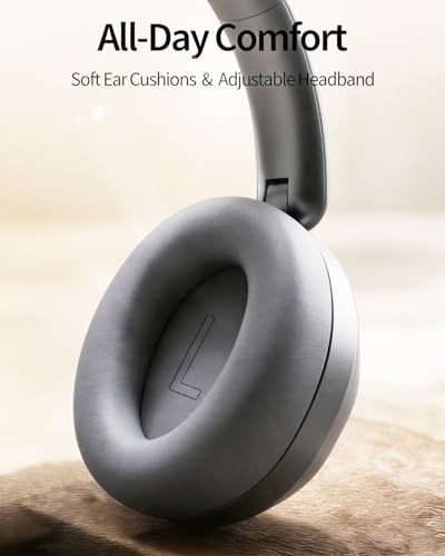 Image of Wentronic Y05 Wireless Bluetooth Headphone, Noise Cancelling, Grey