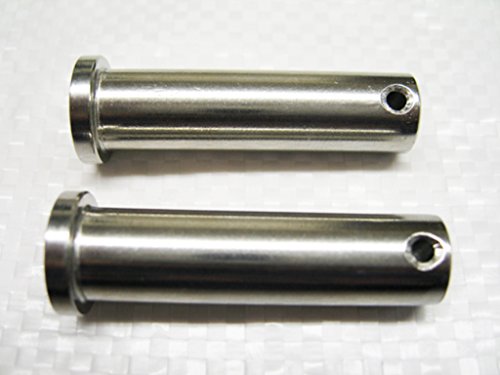 Clevis Pins Stainless Steel 14MM x 41MM Flat Headed with Single Hole x2
