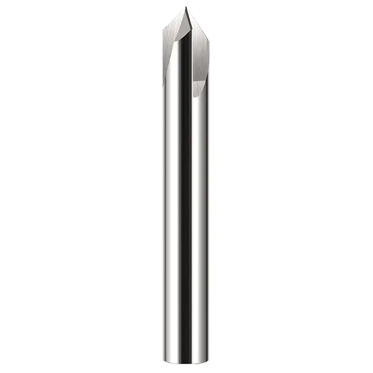 HRC65 3-Flute Tungsten Steel Carbide 60/90/120 Degrees Chamfer Milling Cutter CNC Router Bit Engraving Endmill Tools(60 Degree,BL-HRC65_12.0X12DX75L)