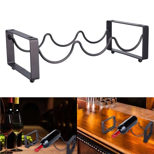 Soporte Metálico Apilable para Vino 3 Botellas miniatura 2