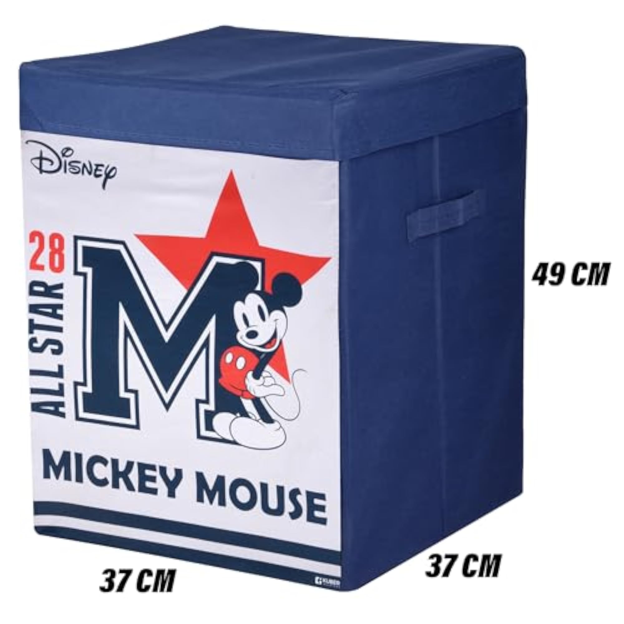 Disney Toy Storage Box and Laundry Basket with Lid & Handles