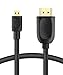 Micro HDMI to HDMI Cable, Fosmon (6 FT) High-Speed HDMI to Micro HDMI HDTV Cable [Support 4K, 3D, Ethernet, Audio Return]