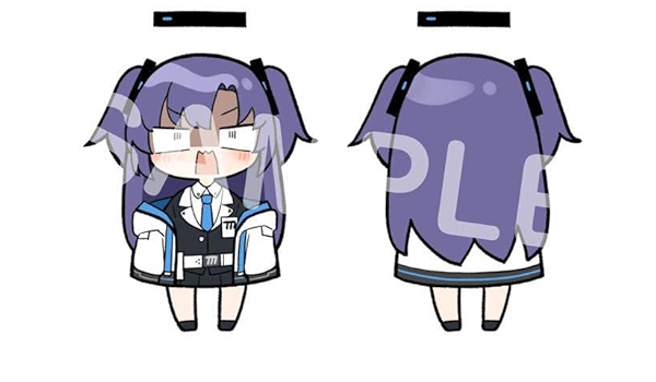 最安挑戦! ブルーアーカイブ ブルアカ 2周年 ユウカ パーカー XL