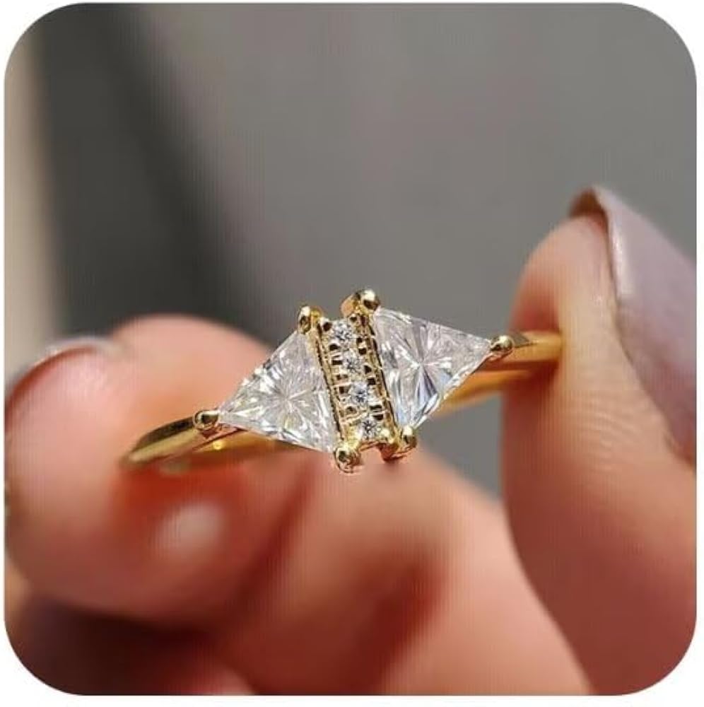 Triangle Ring Gold
