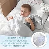 YingErTool Ochrona słuchu w kształcie serca dla niemowląt 25 dB, słuchawki dla niemowląt tłumiące hałas dla dzieci w wieku 0-36 miesięcy, bezpieczna i uspokajająca ochrona słuchu, idealna w podróży