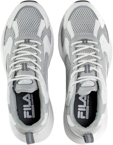FILA Baskets Creativ pour Homme, Blanc/Gris, Violet, 42 EU, Blanc/Gris/Violet., 42 EU