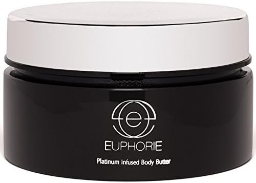 EUPHORIE - Platinum Infused Body Butter - Provides Deep Moisture To The Whole Body To Hydrate and Soften Your Skin - 8.5 oz