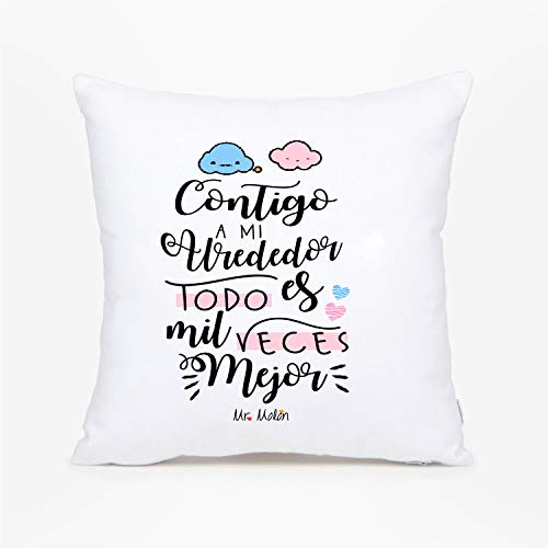 Cojín+ relleno contigo a mi alrededor