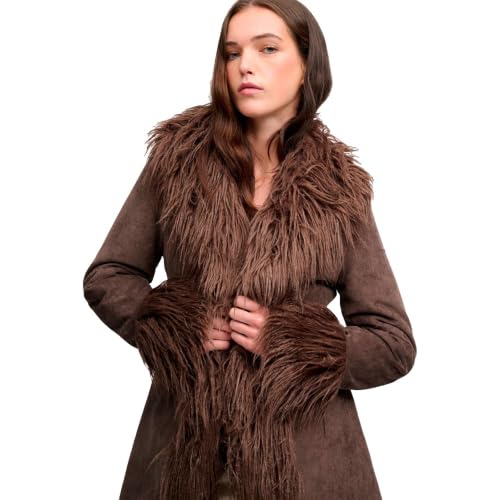 Manteau long femme Superdry Afghan - vue 8