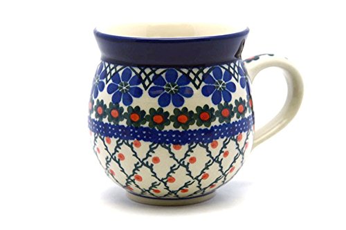 Taza de cerámica Polish Pottery 11 oz Bubble Primrose miniatura 1