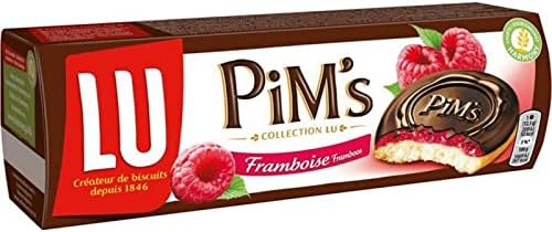 Pim's Collection LU Raspberry 150g (Pack of 6)