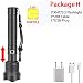 Produktbild Leistungsstarke LED-Taschenlampe, Xhp70, wiederaufladbar, wasserdicht, 18650 26650 für Camping H Xhp70.2, russische Föderation, mit 18650 Akku