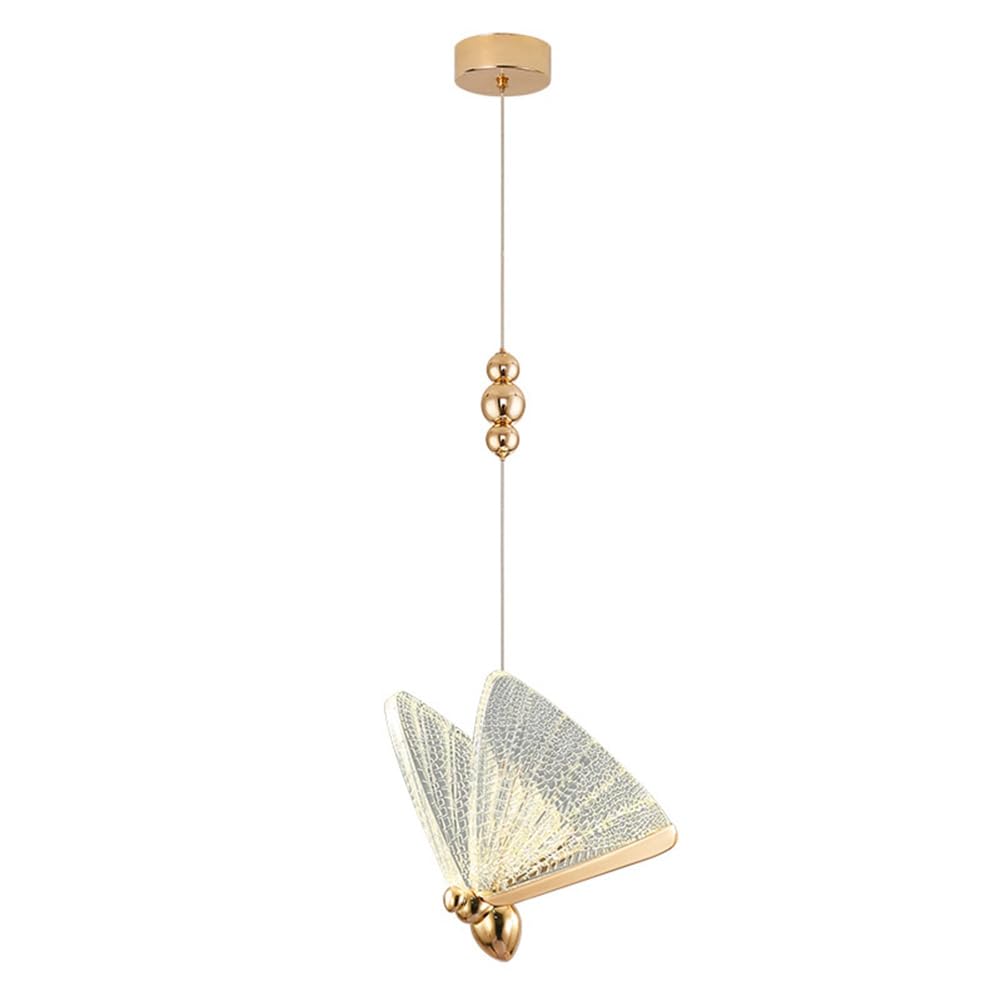 Sichuny Pendant Lights Butterfly Model Chandeliers Lamp Indoor Lighting Home Decor Bedside Bar Chandelier Duplex Staircase Ins,A Easy Install Easy to Use