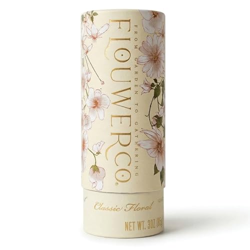 Flouwer Co Sal decorativa con flores comestibles, 2 oz miniatura 1