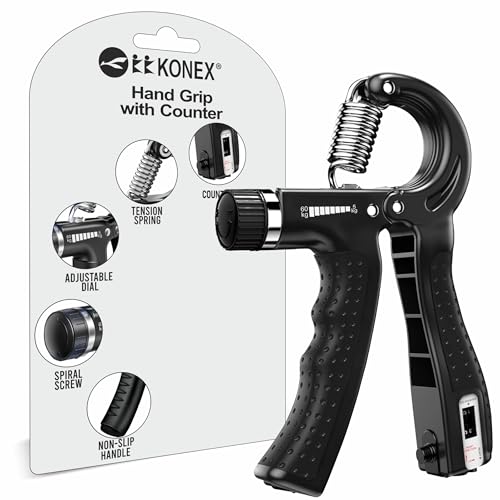 Konex Hand Gripper Strengthener CLS-2056/2057 Black