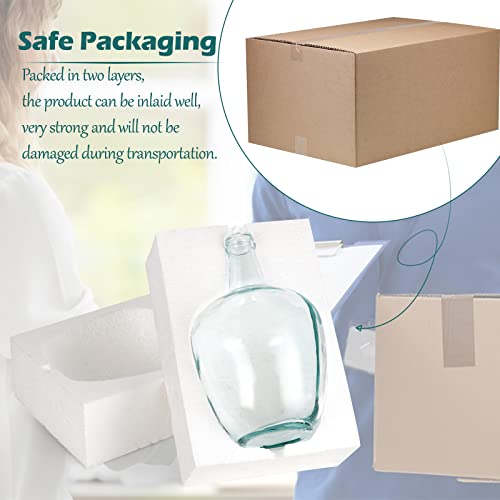 Bfttlity Clear Glass Vase Tall Farmhouse Vase For Branches Glass Vases For Centerpieces In Home Decoration (S) #TOP4