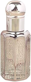 Mini Dropper Bottles Portable 3/6/12ML Essential Oil Bottles Wedding Decoration Empty Middle East Cosmetic(6ml,silver)