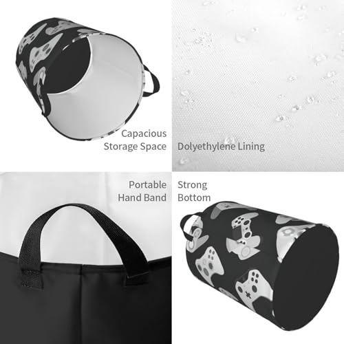 Panier à linge manette de jeu grand format pour chambre