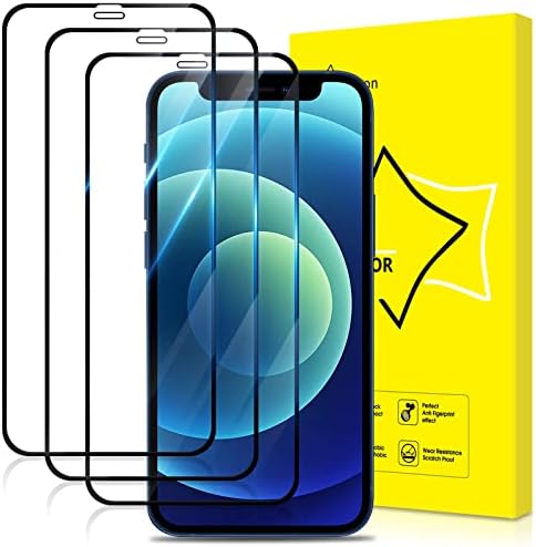 GiiYoon 2+3 Pack Screen Protector for iPhone 14 Pro Max with 3 Pack Tempered Glass Screen Protective Film and 2 Pack Camera Lens Protector-Bubble Free High Definition Ultrasonic Fingerprint