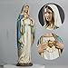 BC Catholic Immaculate Heart of Virgin Mary Statue, 24.5