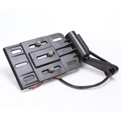 Tablica rejestracyjna motocykla Teleskopowa składana lampa mocowana z boku, osłona tablicy rejestracyjnej, pasuje do Harley Dyna Sportster 883 1200 XL 2007-2016 przednia tablica
