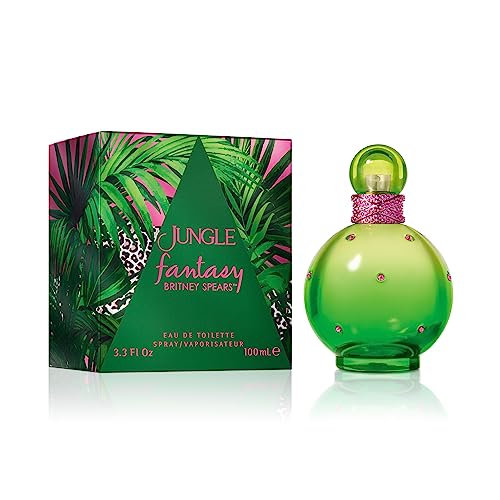 Britney Spears Jungle Fantasy Limited Edition Eau De Toilette Spray for Women, 3.3 Fl Oz