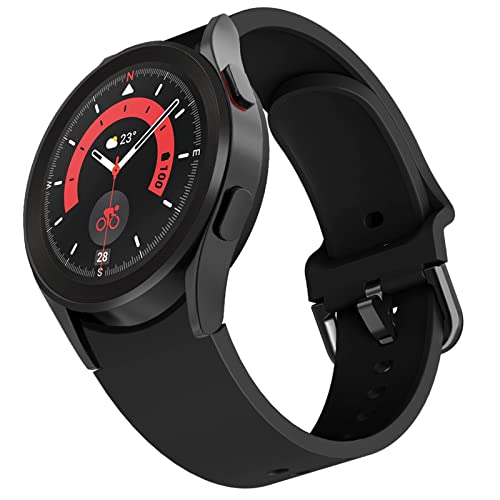 Correa Galaxy Watch 5 Pulsera, 20mm Silicona Pulseras Deportiva Correa para Galaxy Watch 7 40mm 44mm/Galaxy Watch 5 Pro 45mm/Galaxy Watch 6 40mm 44mm/Galaxy Watch 6 Classic 43mm 47mm/Galaxy Watch 4