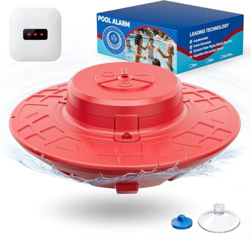 Pool Alarm, Floating Safety Alarm for Inground & Above Ground Pools