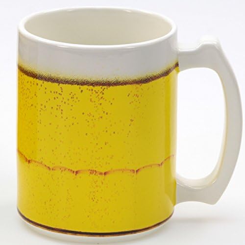 Beer Stein Ceramic COFFEE MUG Novelty Cup - Great Father's Day Gift